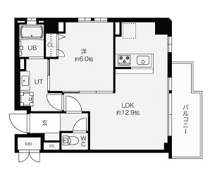 物件○○の間取り図