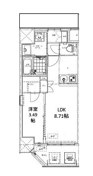 物件○○の間取り図