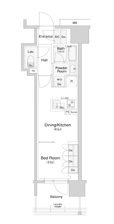 物件○○の間取り図