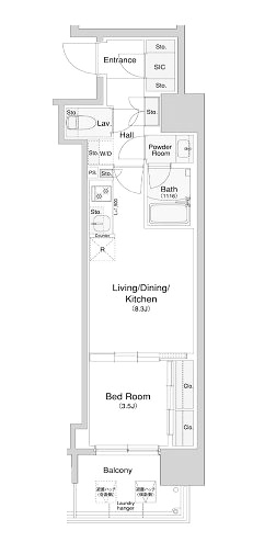 物件○○の間取り図