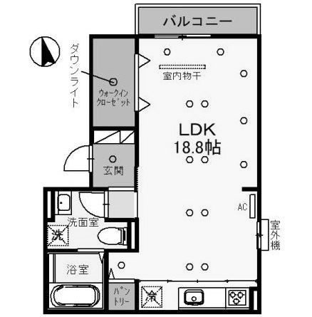 物件○○の間取り図