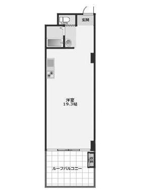 物件○○の間取り図