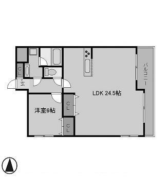 物件○○の間取り図