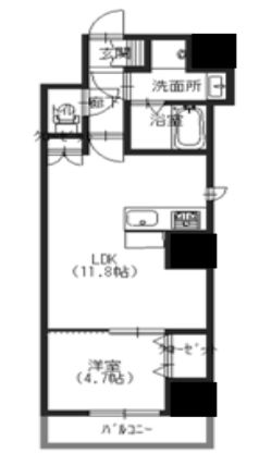 物件○○の間取り図