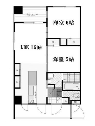 物件○○の間取り図