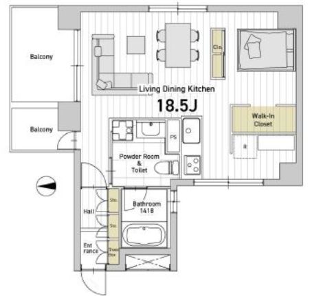 物件○○の間取り図