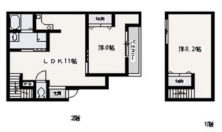 物件○○の間取り図