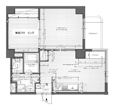 物件○○の間取り図