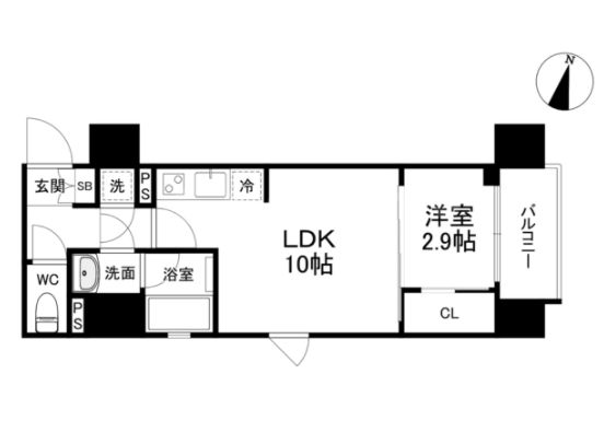 物件○○の間取り図