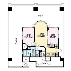 物件○○の間取り図