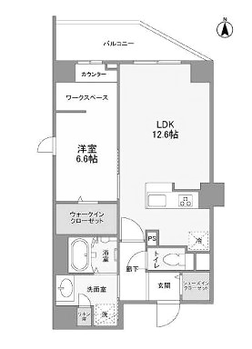 物件○○の間取り図