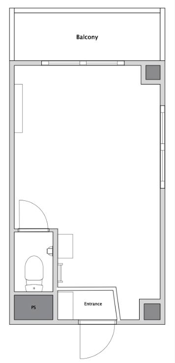 物件○○の間取り図