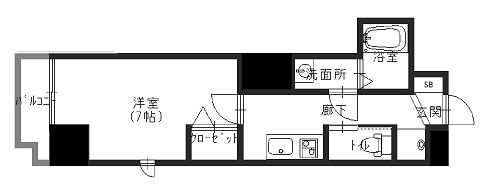 物件○○の間取り図