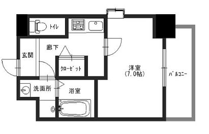 物件○○の間取り図