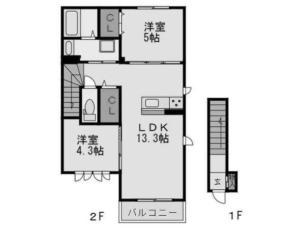 物件○○の間取り図