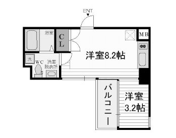 物件○○の間取り図