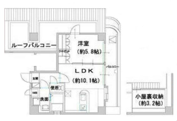 物件○○の間取り図