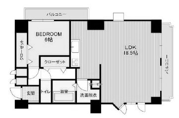 物件○○の間取り図