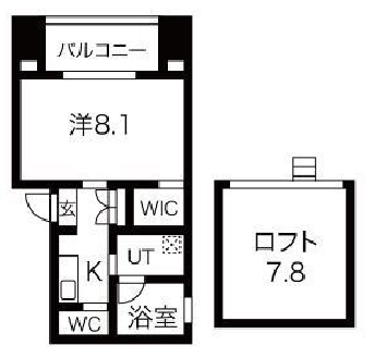 物件○○の間取り図