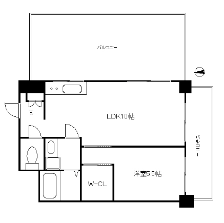 物件○○の間取り図