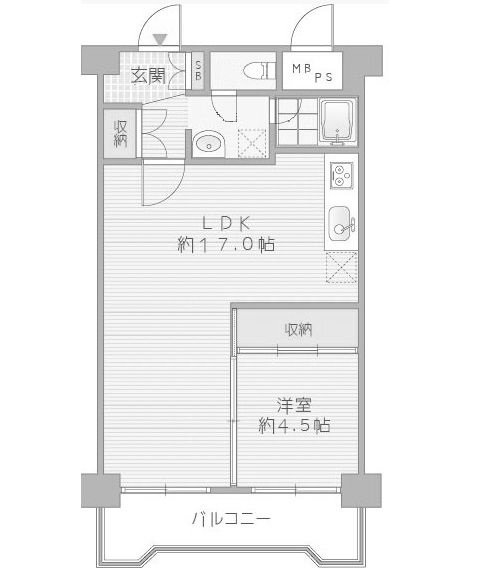 物件○○の間取り図