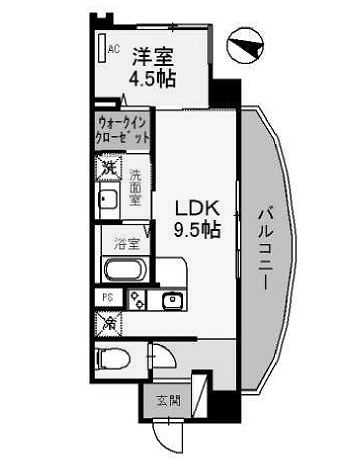 物件○○の間取り図