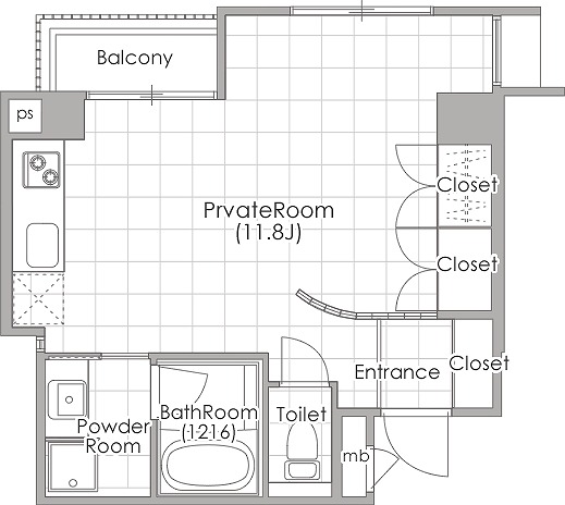 物件○○の間取り図