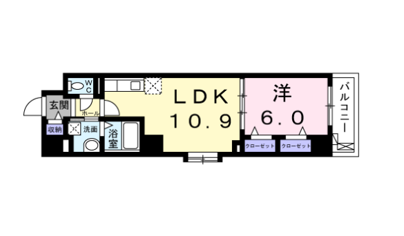 物件○○の間取り図