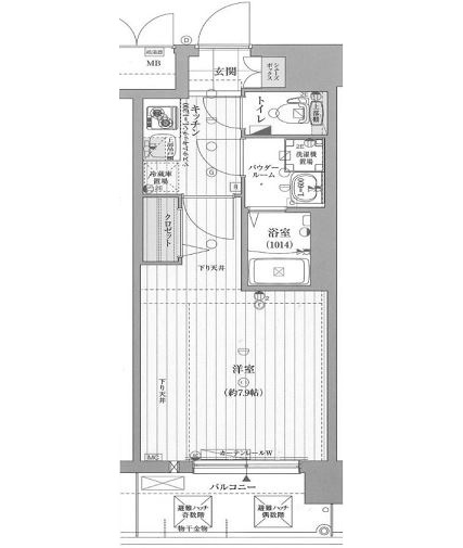 物件○○の間取り図