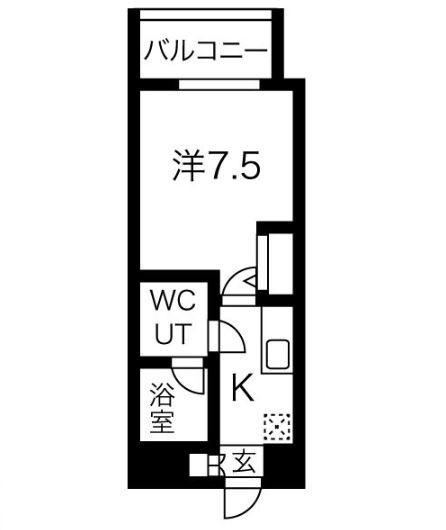 物件○○の間取り図