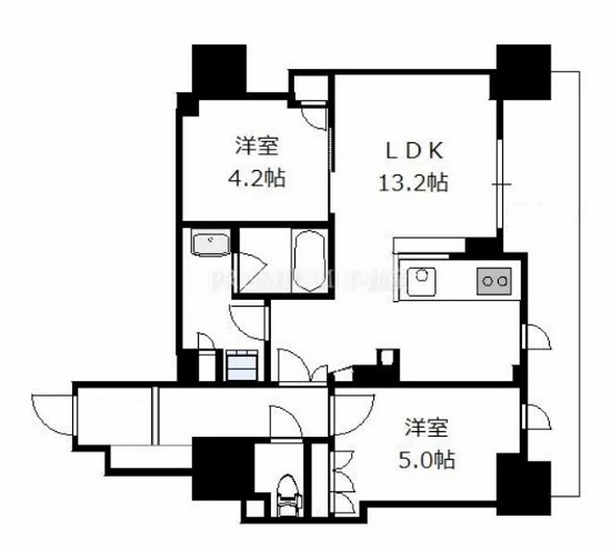 物件○○の間取り図