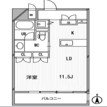 物件○○の間取り図