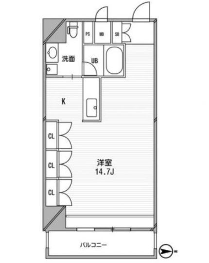 物件○○の間取り図