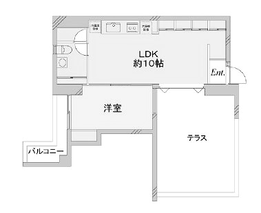 物件○○の間取り図