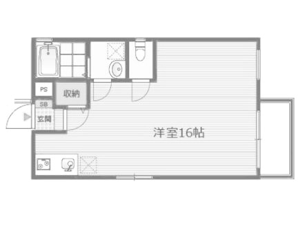 物件○○の間取り図