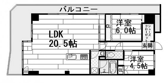 物件○○の間取り図