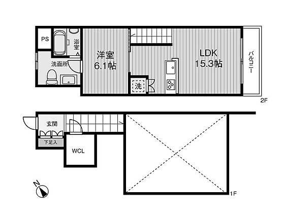 物件○○の間取り図