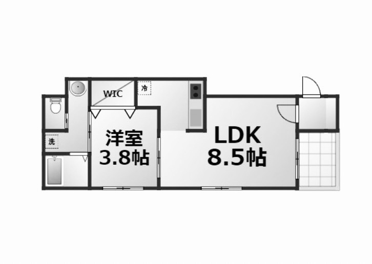 物件○○の間取り図