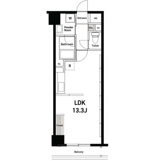 物件○○の間取り図