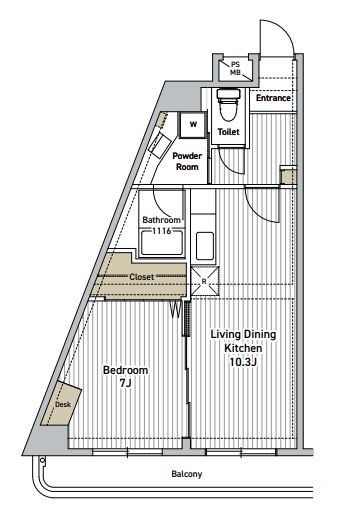 物件○○の間取り図