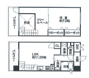 物件○○の間取り図