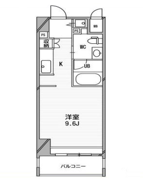 物件○○の間取り図