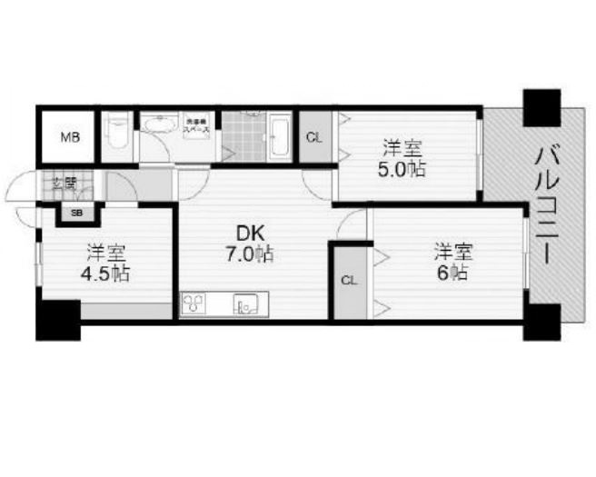 物件○○の間取り図