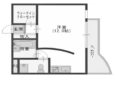 物件○○の間取り図