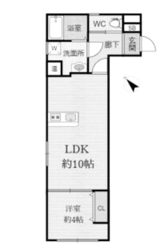 物件○○の間取り図