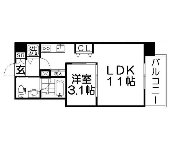 物件○○の間取り図