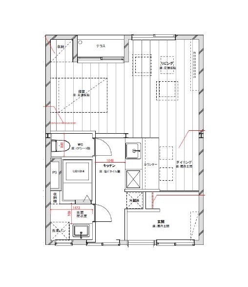 物件○○の間取り図