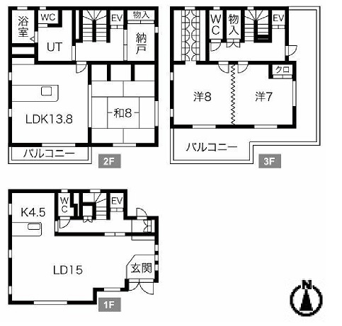 物件○○の間取り図