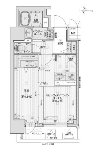 物件○○の間取り図