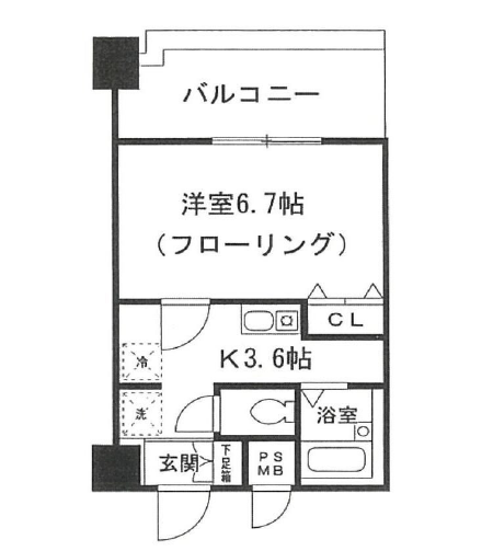 物件○○の間取り図